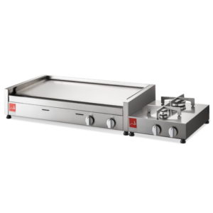 BARBECUE Airone SERIE 80 base con 2 fuochi