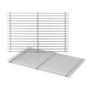 Set 2 griglie acciaio inox Weber spirit serie 300 cod. 7639