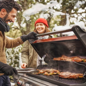 BBQ WEBER GENESIS II E-410 RED ROSSO DI LIVEOAKBBQ