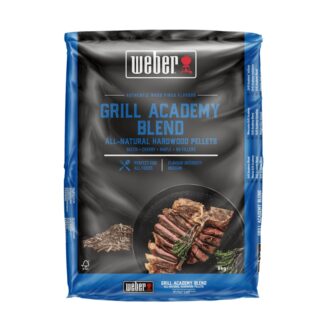 Pellet 100% legno Weber - miscela Grill Academy  sacco da  8 Kg