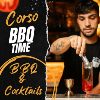 BARBECUE TIME SABATO 18 APRILE 2026 Corso BBQ & COCKTAILS