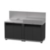 CUCINA 2 MODULI CON top in acciaio inox LE MARQUIER (1)