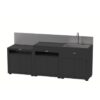CUCINA 3 MODULI top in acciaio NERO LE MARQUIER LIVEOAKBBQ (1) CUCINA 3 MODULI top in acciaio NERO LE MARQUIER LIVEOAKBBQ (1)