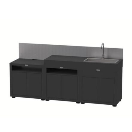 CUCINA 3 MODULI top in acciaio NERO LE MARQUIER LIVEOAKBBQ (1) CUCINA 3 MODULI top in acciaio NERO LE MARQUIER LIVEOAKBBQ (1)