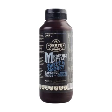 Salsa Barbecue Memphis Sweet & Smokey dolce per hamburger e costine – 265ml Codice DBCSS15010