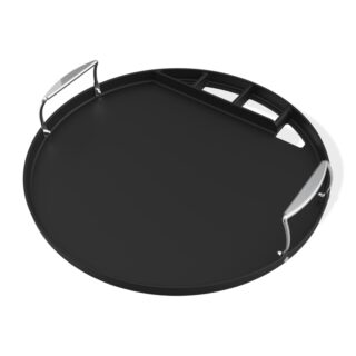 Inserto piastra rotonda Compatibile con i barbecue a carbone Weber