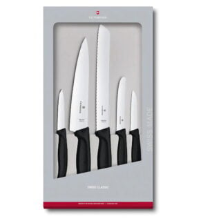 Scatola con 5 Coltelli Assortiti Swiss Classic Victorinox