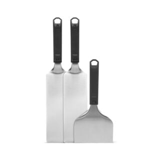 Set spatole per plancha Napoleon 3 pezzi inox