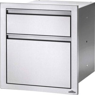 Cassettiera in Acciaio inox Napoleon BI-1824-2DR