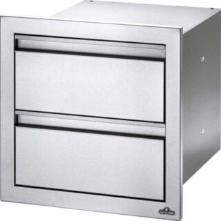 Cassettiera in Acciaio inox Napoleon BI-1816-2DR