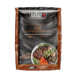 Pellet 100% legno di quercia Weber Sacco da 8 kg