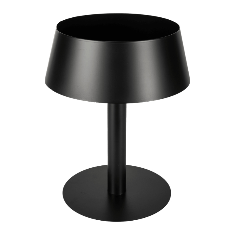 Braciere Lampada alta Nero Braciere Lampada alta Nero