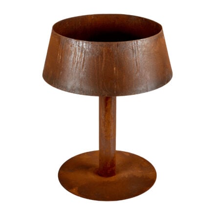Braciere Lampada alta ruggine