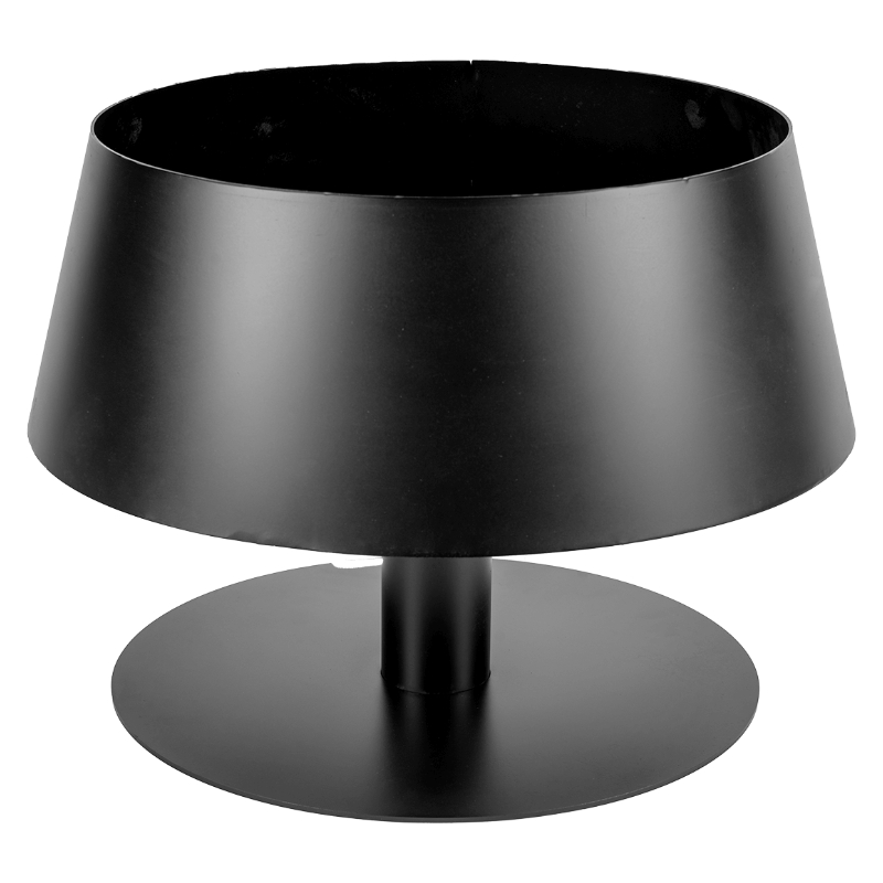 Braciere lampada bassa nero Braciere lampada bassa nero
