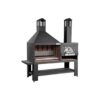 42933 combinato nero vulcano fire featured 1×1 Combinato Nero Vulcano Fire con caminetto e forno pizza in formato quadrato