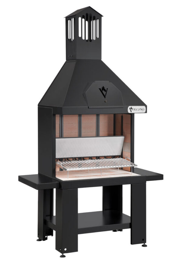 Caminetto da esterno a legna Vulcano Fire Serie T Medio