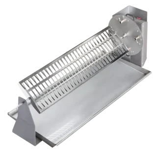 Girarrosto elettrico grande con cestino Vulcano Fire, MEATFIRE1100C